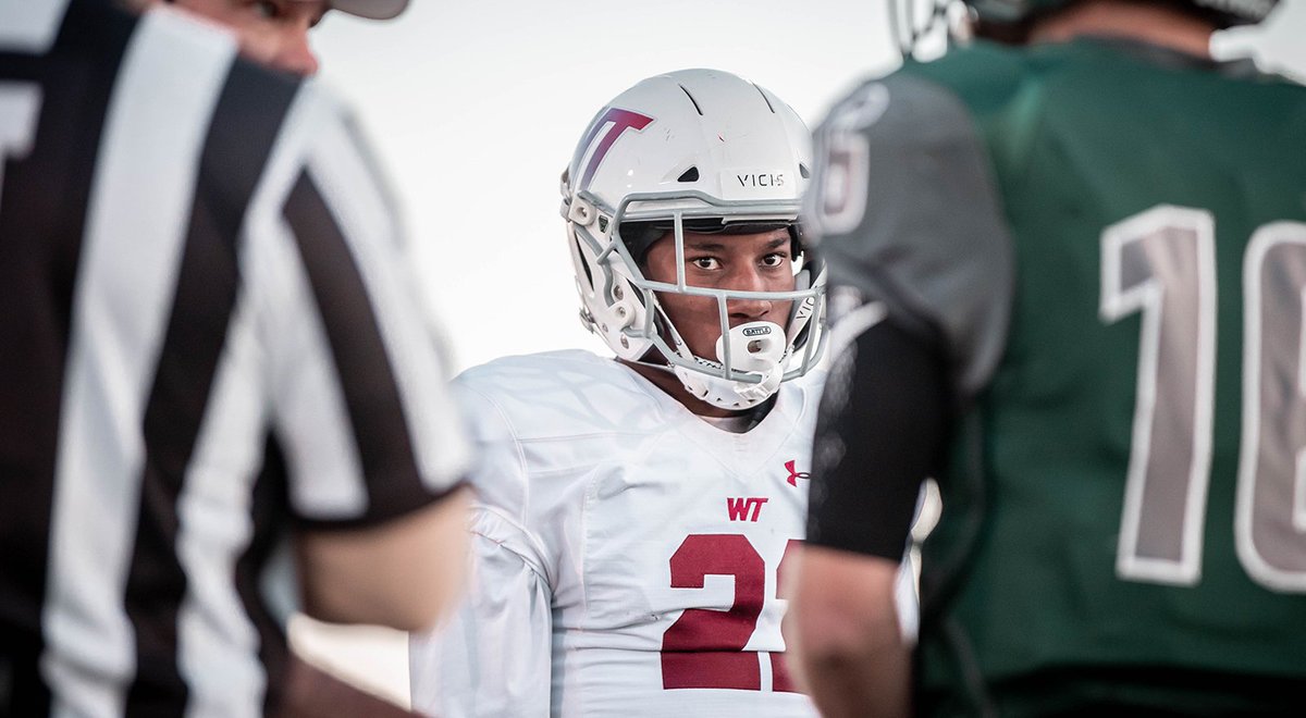 WTAMUFootball's tweet photo. Jones Named #LSCfb Defensive Player of the Week

https://t.co/NujRNuXY3s

#RollDamnBuffs https://t.co/QnnBhvETVf
