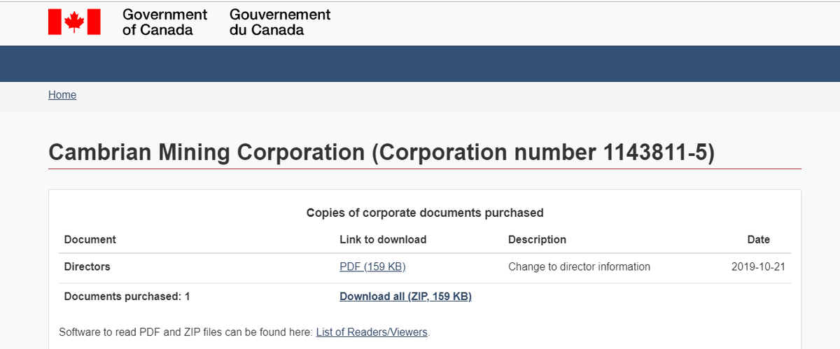 MrWayneTrades's tweet photo. 🔥 $ACRL 🔥Form 6 filed last week with the Government of Canada. Board of directors change for Cambrian Mining Corporation. Remember Atacama owns Cambrian. Clocks ticking ⏲️ CTO lift coming! https://t.co/7uefRcLNzH