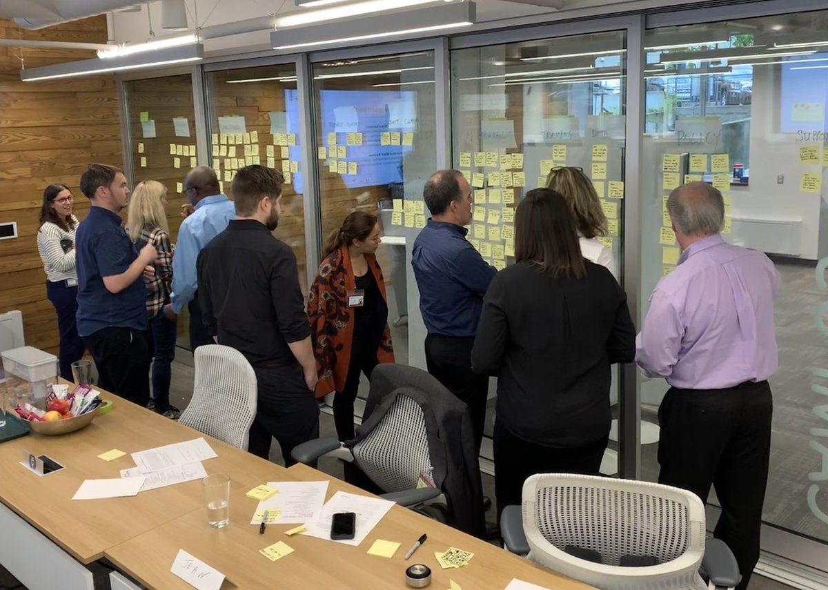 _KimHinds's tweet image. So many 💡at our #NextGENtravel interactive design session to help develop #HowMightWe ideas that can shape a future #GCTravel solution🤔 ✅