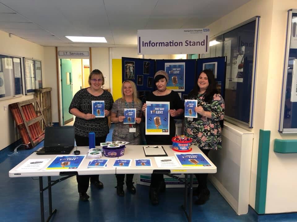 GotNhs's tweet photo. Promoting the show today at the hospital 😄 https://t.co/VceQ09rm50 https://t.co/51wCkqmvSK