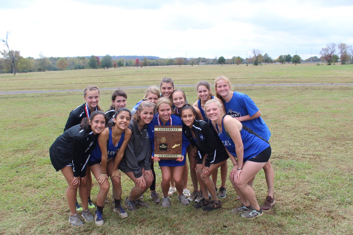 Congratulations to Conway Girls CC...
Conference Champions <a href="/ConwayAthletics/">Conway Wampus Cats</a>