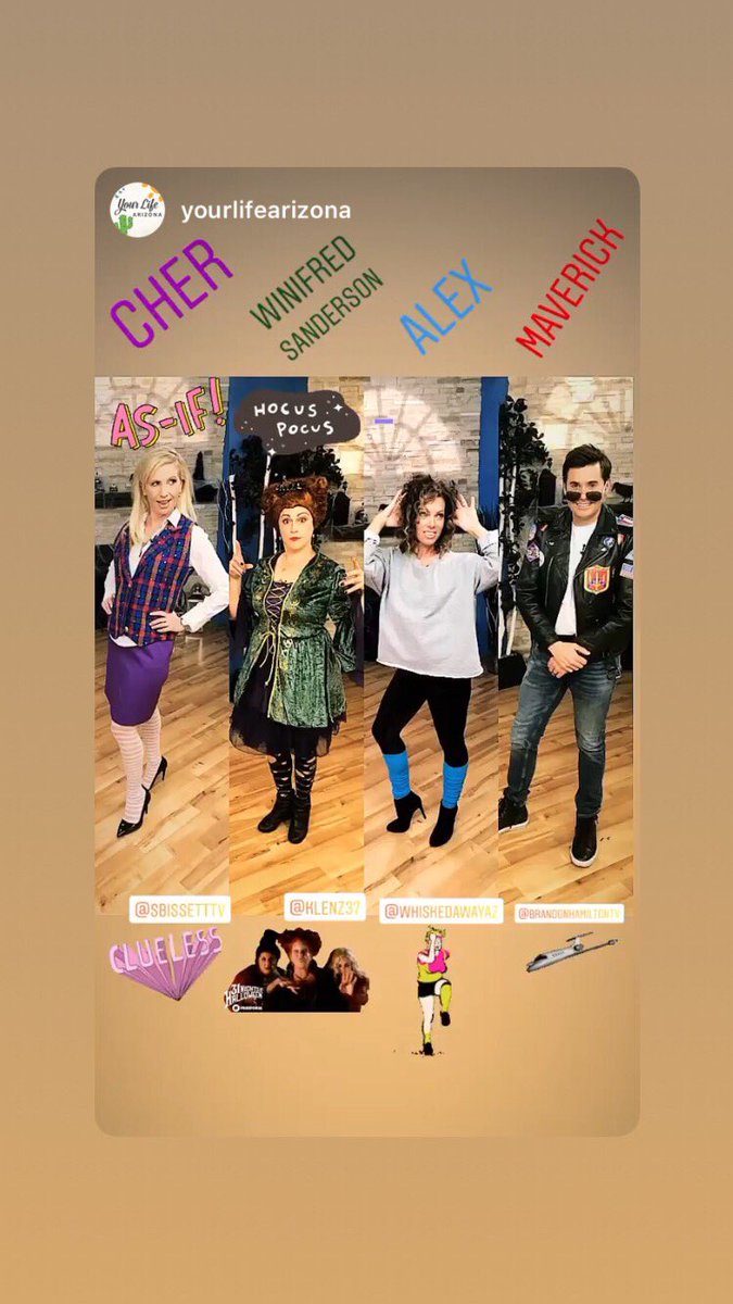 Our <a href="/YourLifeArizona/">Your Life Arizona</a> Halloween show is on now! By now, you’ve missed my first two <a href="/TomCruise/">Tom Cruise</a> <a href="/TopGunMovie/">Top Gun</a> costumes, but volleyball is next 😜