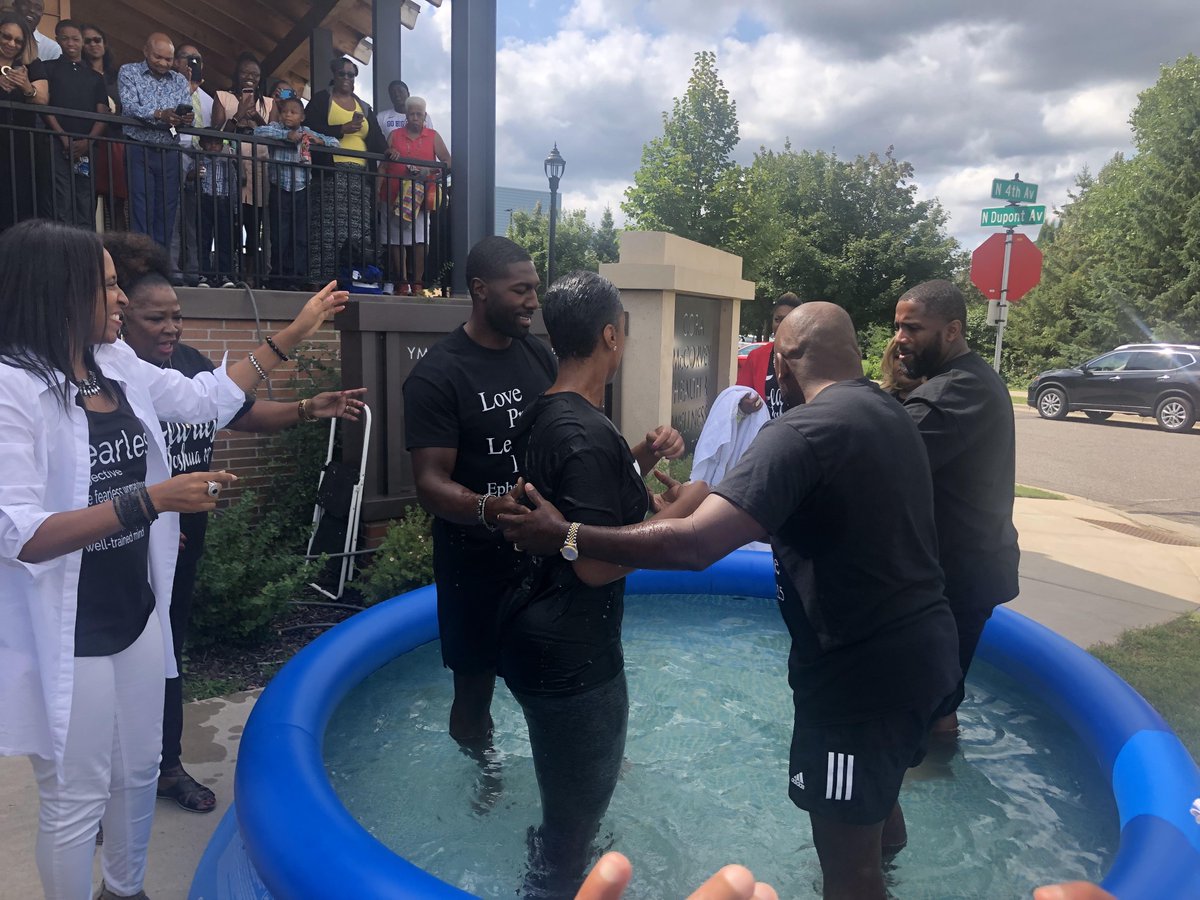 GregJennings's tweet photo. “Your baptism is a step of obedience, a leap of faith and the beginning of a walk with the Lord that will last forever.” – Unknown https://t.co/2BcGDiCmdU