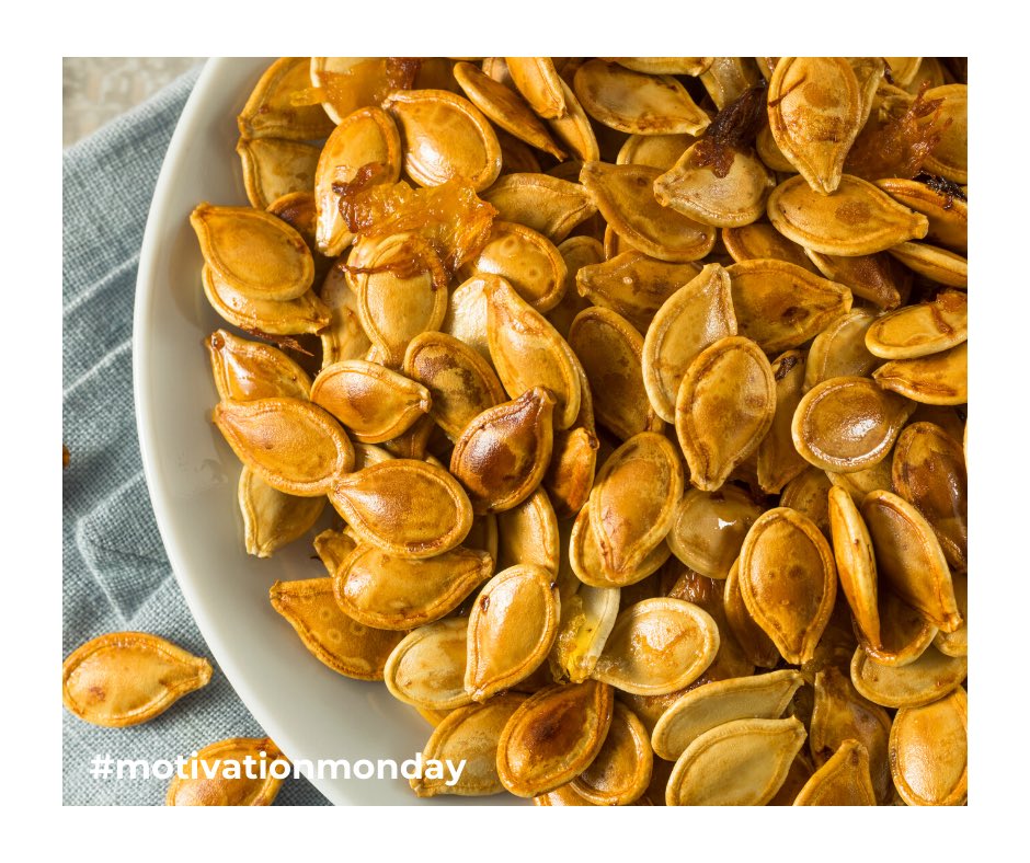 THE GREAT PUMPKIN (SEED!) 
Once these antioxidant-packed seeds are out of the pumpkin, we can appreciate them for the superfood they are! They're highly nutritious and can improve heart health, blood sugar levels and sleep quality. Clean well, toss with coconut oil and roast.