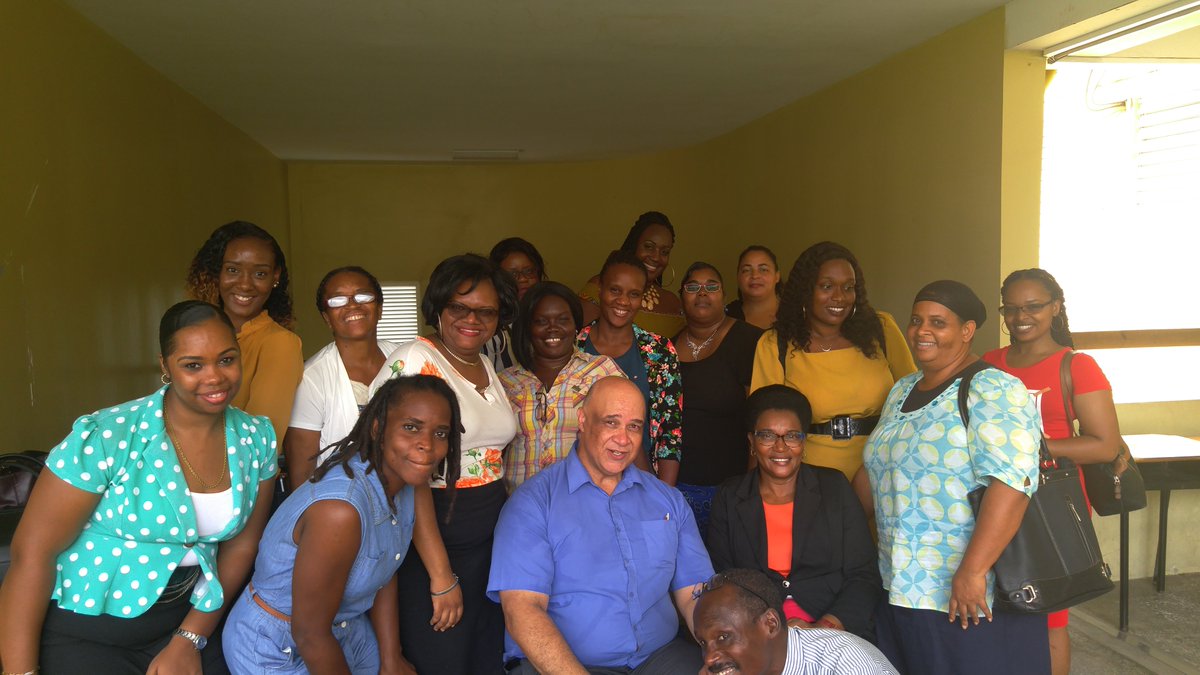 OECTAProv's tweet photo. #ProjectOverseas is an experience many participants call "life-changing." If you love the idea of working with teacher colleagues in Africa or the Caribbean to conduct PD in-service, apply HERE: https://t.co/dAWiCELbTk. (📷: Brian Stather, Team Dominica 2019.) #onted #OECTA https://t.co/8GtaZODQDm