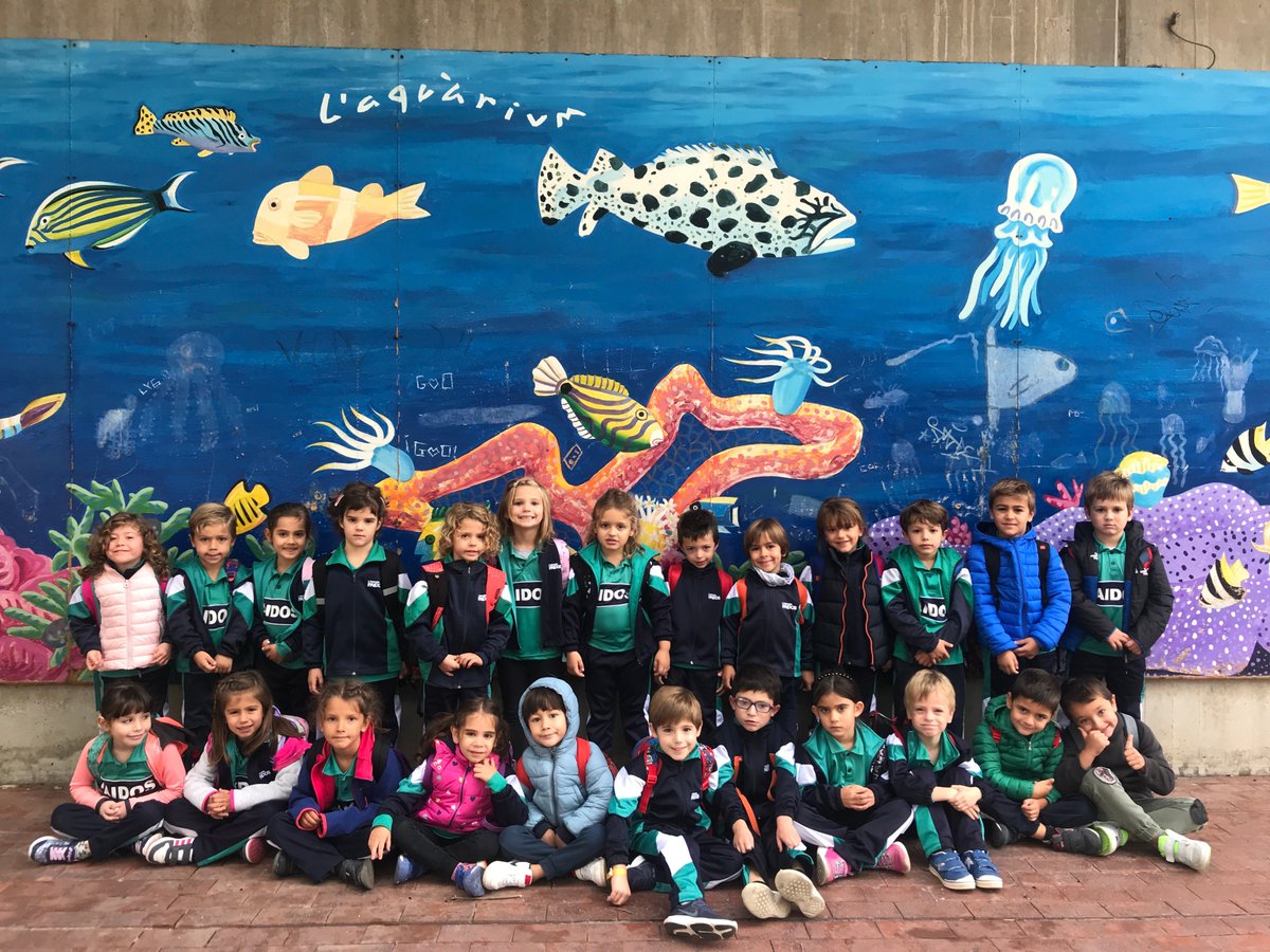 COOPPAIDOS's tweet photo. Els alumnes d’EI4 i EI5 👧🧒 hem anat a #AquariumBarcelona. Activitat relacionada amb el #ProjectesPaidos que estem treballant del fons marí 🐠🐙🦀 #TotsSomPaidos #EducacioInfantil #odspaidos2030 @montpeita @EscolesCoop @agrescatAEC @FTrams https://t.co/GOw3XM1DDe