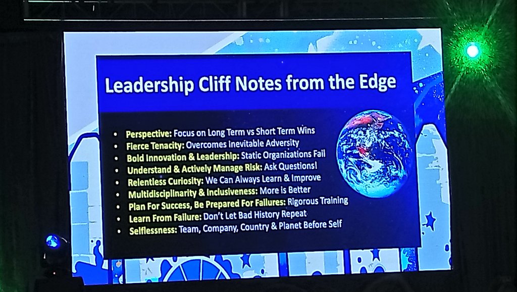 IainStirling1's tweet photo. Lessons from Scott Parazynski @AstroDocScott - inspirational and certainly always up for a challenge. Amazing outlook. #CMW #icca2019 #ICCAWorld @ICCAWorld @CM_World #eventprofs #events https://t.co/Tu7yz2FG9z