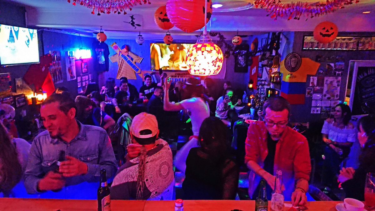 MedellinYok's tweet photo. Thank all of you for coming to our Halloween Party and being part of this great night of fun and laughter. It means a lot to have you there, mil gracias, amigos!
#halloweenparty #Salsadancelesson #Salsalessoninyokohama
#サルサダンスレッスン
#サルサレッスン横浜
#コロンビア料理 https://t.co/MuzTc0mtpX