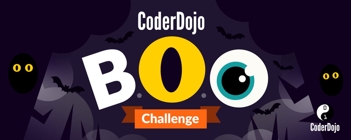 CoderDojoIN's tweet image. #Halloween 🎃👻🕷️ is this week &amp;amp; there&apos;s still time to participate in the @CoderDojo #DojoBooChallenge! Simply create a project that includes bats 🦇 orange 🧡 or October 🍂 for a chance to win some fantastic prizes! More info here: buff.ly/34e6EZ7