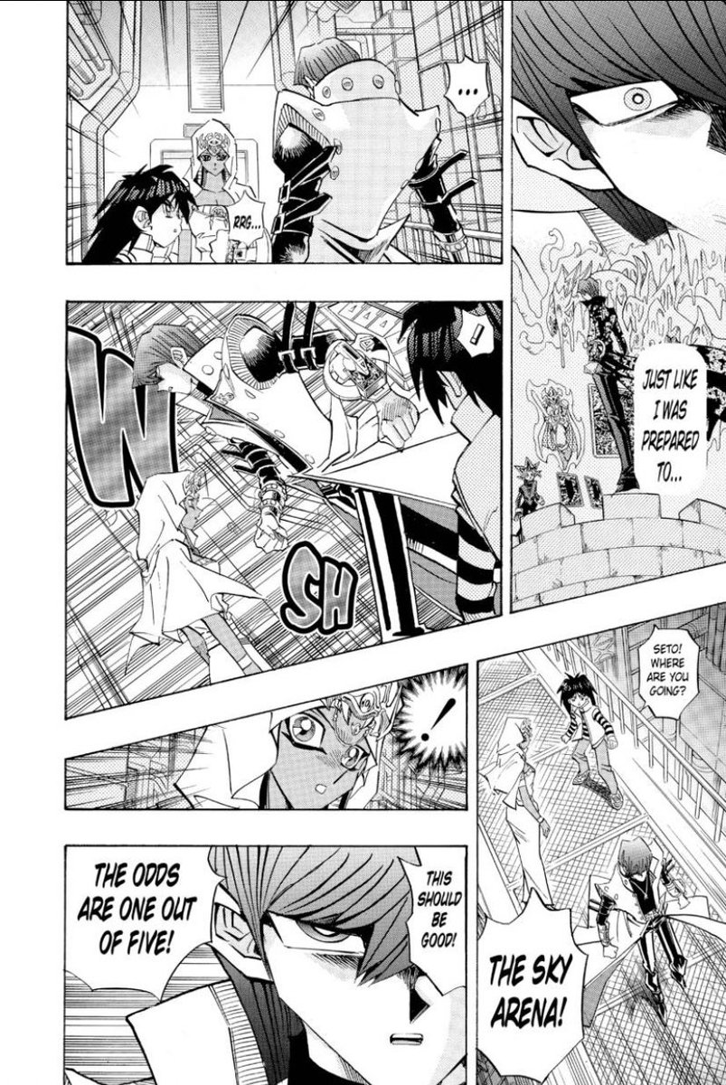 Ishizu’s resolve in saving her brother becoming the one thing that gets through to Kaiba was a really interesting callback.