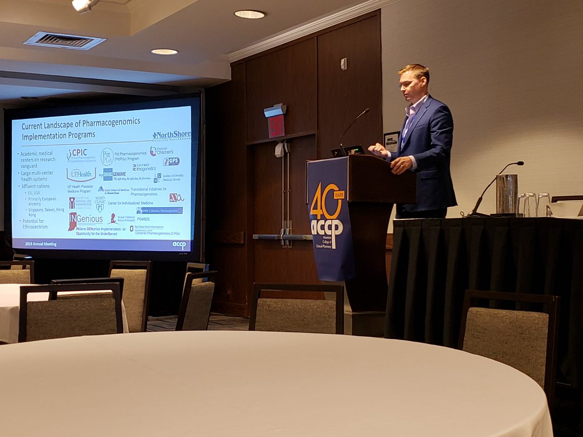 jim_omics's tweet photo. Great talks by @ericawoodahl @MinoliPereraPgx &amp; @jasonhkarnes at @ACCP @pkpdpg . We risk INCREASING healthcare disparities by implementing pgx if we are not thoughtful about ethnicity. It is our ethical and scientific responsibility to advance pgx across all populations. https://t.co/cPtmrKu5bM