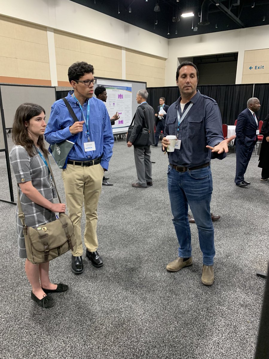 HawaiiEPSCoR's tweet photo. Dr. Eric Attis discusses his work with controlled-source electromagnetic (CSEM) imaging of submarine groundwater reservoirs offshore of Hawai’i Island at the 2019 NSF EPSCoR State Conference in South Carolina #hawaiiepscor #NSFEPSCoR2019 #ikewai #ikewaiepscor #marinegeophysics https://t.co/cp3hGkzose