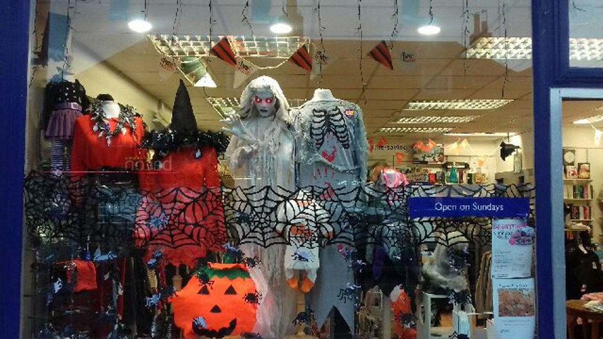 Cancer Research Uk Broadwater we have it all for a fun Halloween come and see trick or treat