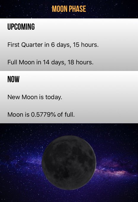 #newmoon #moon https://t.co/aIU7LdLVvh<a href="/tag/newmoon"class="tags">#newmoon</a><a href="/tag/moon"class="tags">#moon</a>