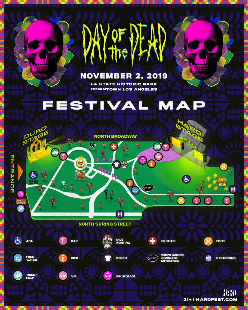 Hard Day Of The Dead Lineup 2019