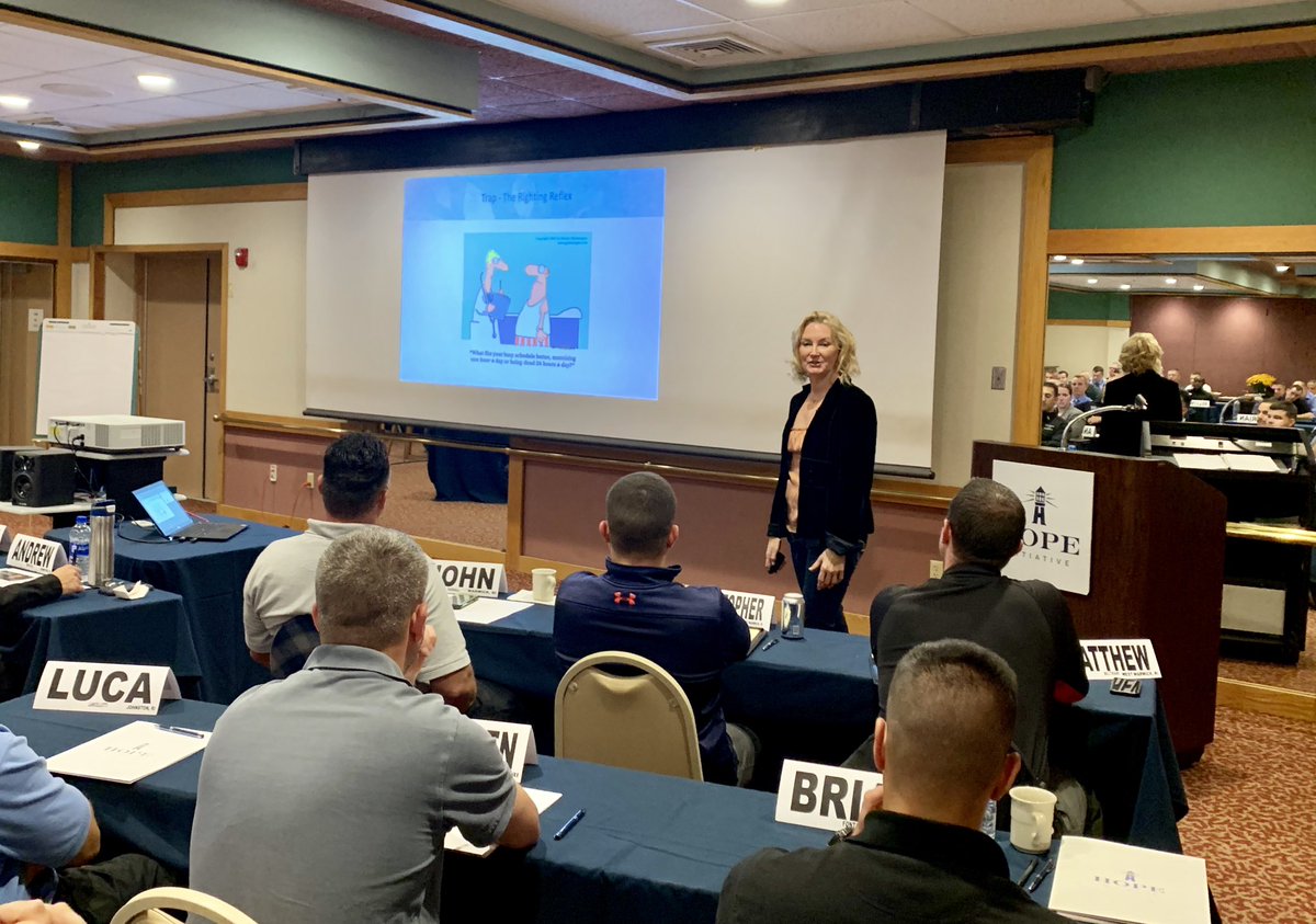 RI_HOPE_Init's tweet photo. Thank you to Lisabeth Bennett of CODAC Behavioral Healthcare for her presentation on Motivational Interviewing techniques for HOPE Initiative training today. We appreciate CODAC’s collaboration and commitment. cc:@preventOD_RI #CODAC https://t.co/GROWj5rCet