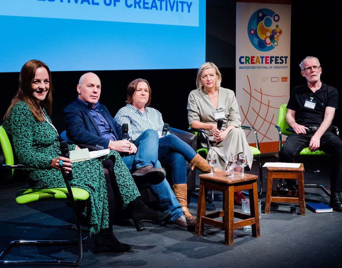 QuarterCultural's tweet photo. From inspiring & thought provoking talks to exciting presentations, here's a few images from #Createfest which took place in the Waterford Cultural Quarter earlier this month. #Waterford https://t.co/9vy33xmAfz