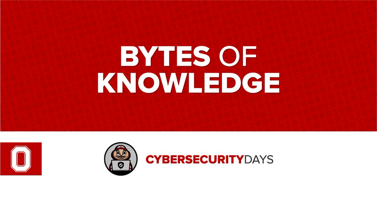 OhioStateIT's tweet photo. "If you have to use an open network, make sure that when youโre done you immediately remove it." A Byte of Knowledge from @edwardmccabe on being more secure when you *have* to use an open network. #OSUCSD https://t.co/D7joEg126n