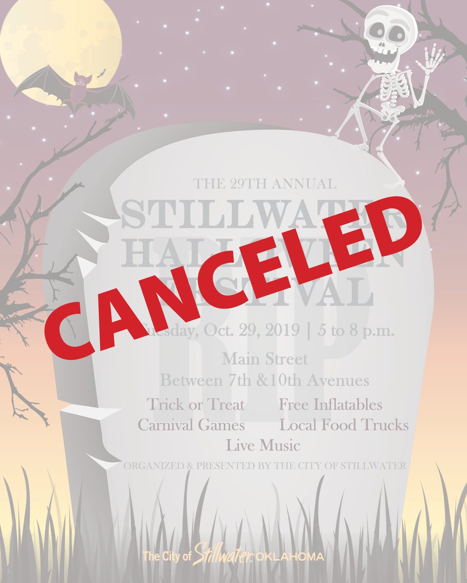 CANCELED: The festival has been canceled due to inclement weather. However, we are currently compiling a list of indoor Halloween activities. We will update this page with the list.

stillwater.org/news/view/id/1…