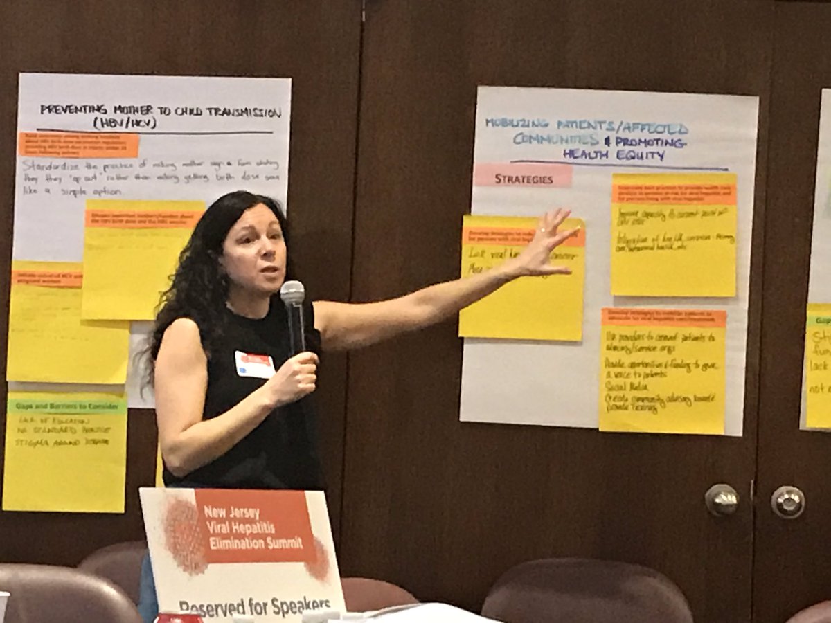 swang8's tweet photo. Dr. Chari Cohen of @HepBFoundation sharing Think Tank strategies for Mobilizing #Patients &amp; #AffectedCommunities &amp; Promoting #HealthEquity 
#NJEndHep https://t.co/Wafqprku9P