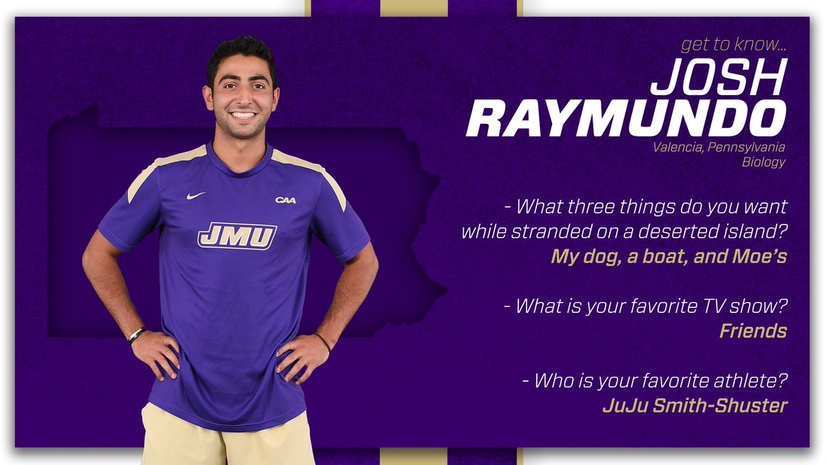 JMUMTennis's tweet photo. Want to learn more about the players???

Meet senior Josh Raymundo ⬇️ https://t.co/jybirgWbxP