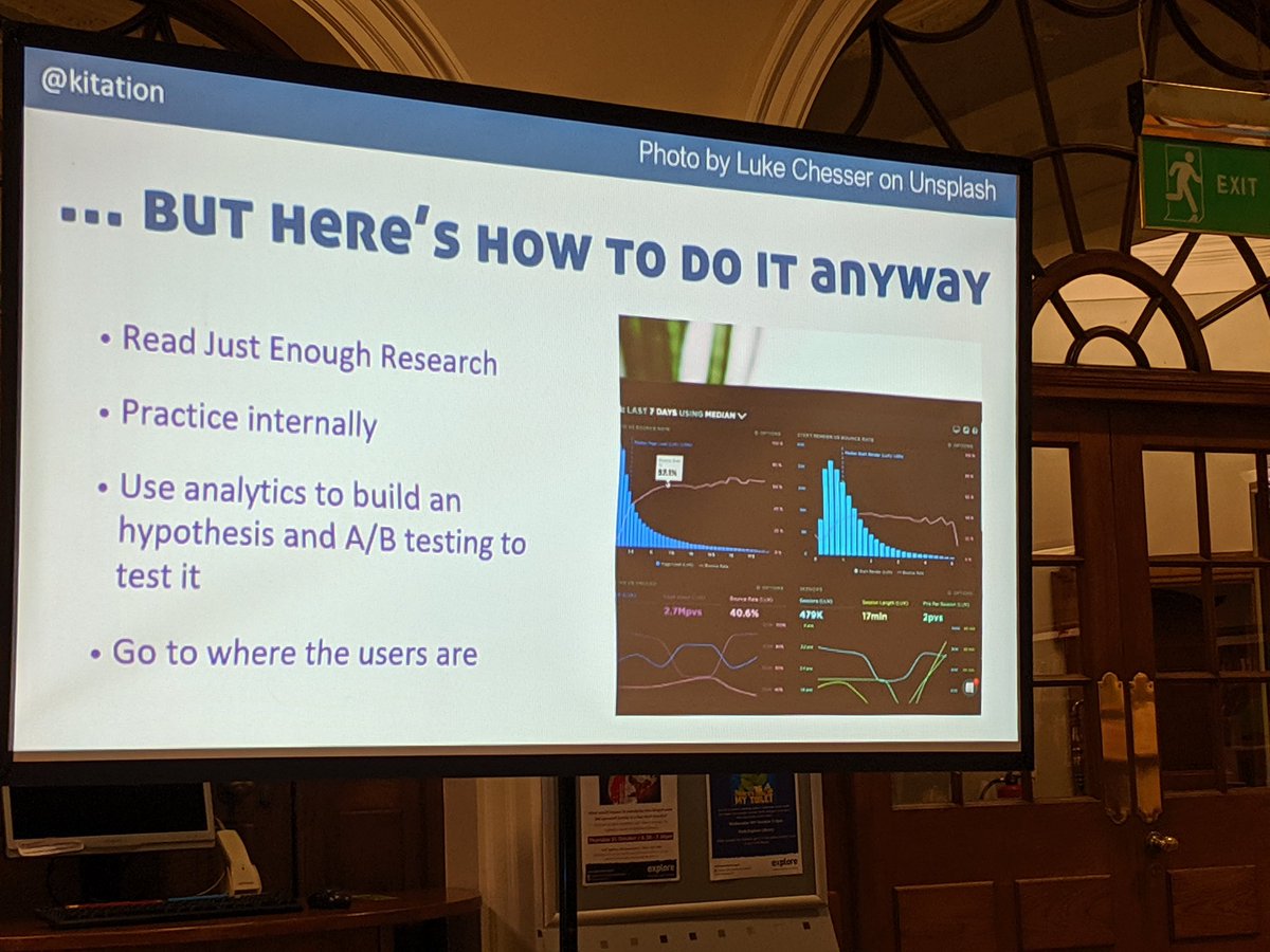 Great talk for Front-end York at the <a href="/yorktechfest/">YorkTechFest</a> by @kitation. Looking forward to hearing more in December! Find out more at frontendyork.org.uk