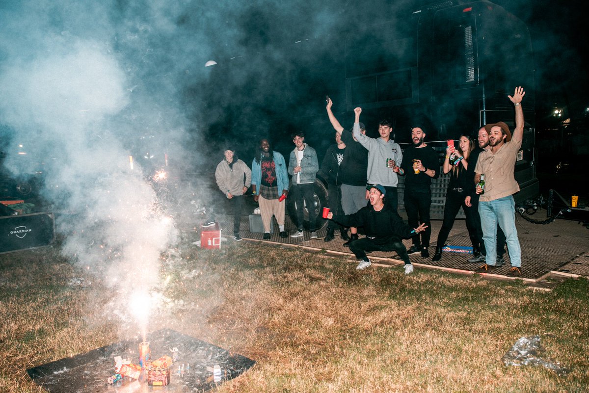 tid stickers in final form, hella fireworks, thumb burns