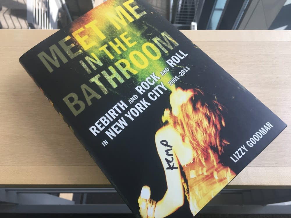 TheCurrent's tweet photo. "Meet Me In the Bathroom" by @lizzydgoodman (@deystreet, 2017) tells the wild story of NYC rock in the 2000s, with priceless anecdotes from @HarMarSuperstar and others. Is it one of your #EssentialMusicReads? Vote now! https://t.co/7p8cnwOiVA https://t.co/prtEle4eFU