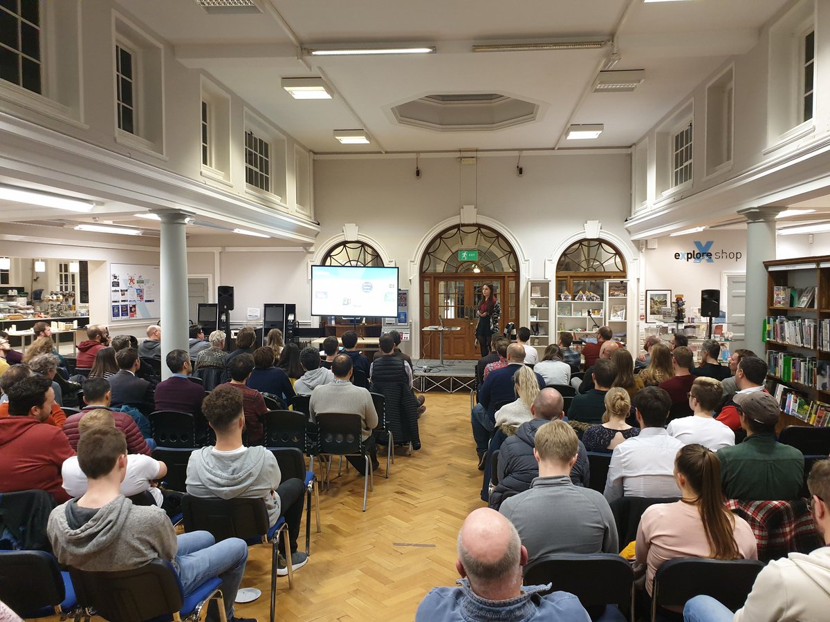 <a href="/WinnieIre/">Irene Sarigu</a> talking about getting in to coding <a href="/yorktechfest/">YorkTechFest</a> 👩‍💻