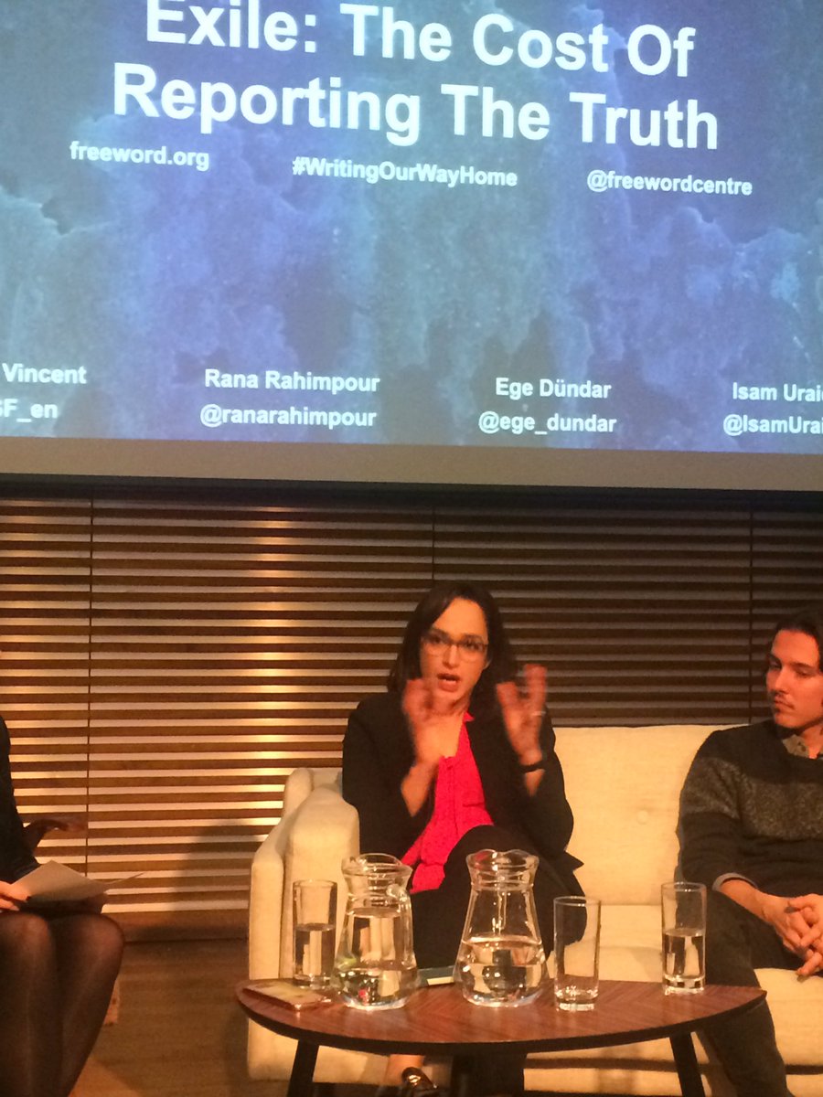 RSF_en's tweet photo. ‘We feel safe in our daily lives but it’s never safe online’ - @ranarahimpour on #ReportingTheTruth in exile https://t.co/VR9wz1I6f1