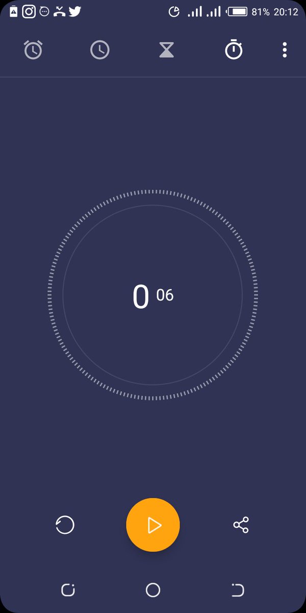bluxxisngr's tweet photo. so a friend of mine brought up this #StopWatchChallenge โฑ๏ธ... 'play and pause" (as soon as possible)... let's see ur score. mine's 0.06 millisecond โฑ๏ธ๐ฅ https://t.co/YRY1xOso8M