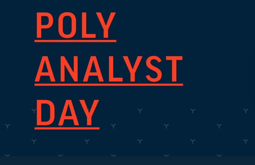 PolyCompany's tweet photo. WATCH: #PolyAnalystDay Recap from @iweinstein & @GeekInAwe with @ReconRes discussing highlights Poly's strategic roadmap, partnership momentum and latest products including #PolyStudio X Series π https://t.co/RMQN5gt6iM https://t.co/CmWkLpkjDe