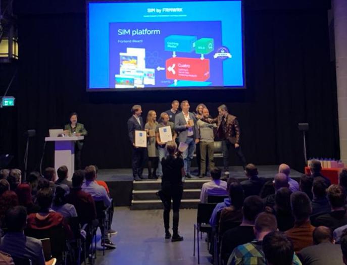 Yes!! We hebben de internationale #Splashward gewonnen voor ons #drupal CMS! <a href="/splashawards/">Splash Awards Netherlands</a>