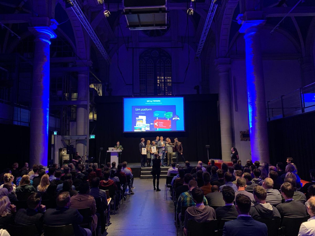 Wow, de internationale prijs voor onze websites! Trots op het ontwikkelteam en onze klanten die het vertrouwen hebben in deze oplossing!