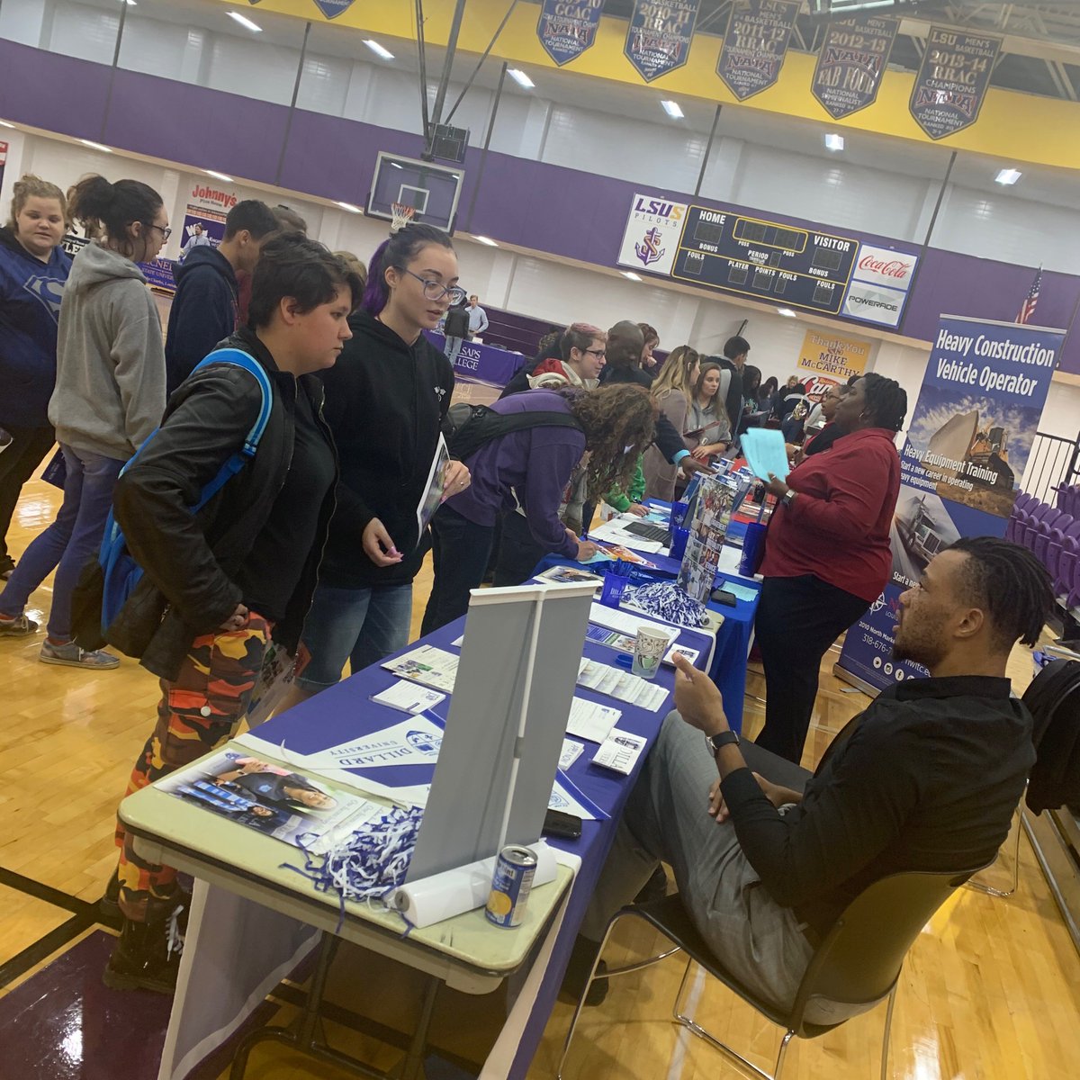 PIELouisiana's tweet photo. Many of our Pathways In Education students participated in the Parish Wide College and Career Fair this past Wednesday. #PathwaysPride https://t.co/OOAILTNVkx
