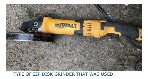 EnergySafetyCan's tweet photo. NEW SAFETY ALERT: Worker's thumb injured while operating zip disk grinder, resulting in a serious laceration. Read now: https://t.co/87YqpSzIN0
#EnergySafetyCanada #safety #oilandgas #workerinjury #workincident #workplaceinjury #OHS #workersafety #worksafe #preventinjuries https://t.co/gKQetuQx6Y