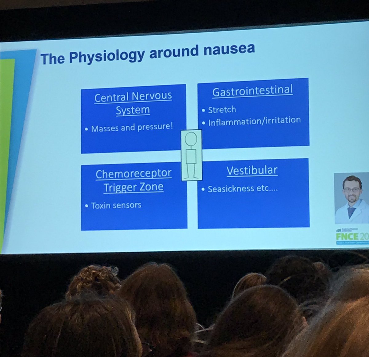 Not all nausea is GI related #FNCE