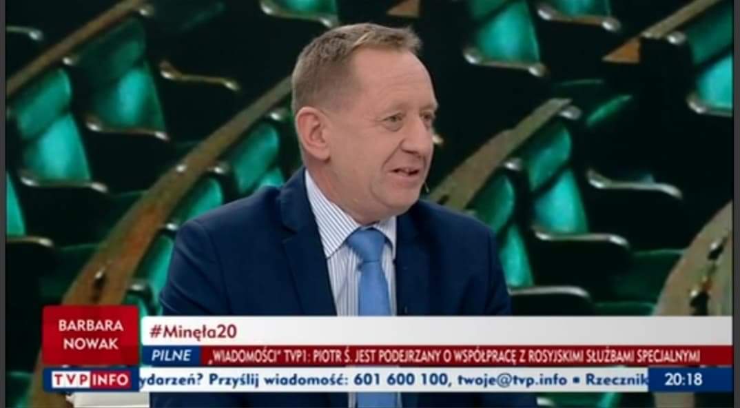 RobertTelus's tweet photo. Dzis w #minela20 mówiłem między innymi o tym że Polacy głosują na PiS wybrali program dobry dla Polski. A my będziemy ten program wprowadzać dla Polski i Polaków 
#dobryprogram 
#DobryCzasPL https://t.co/Fedl38xHxa