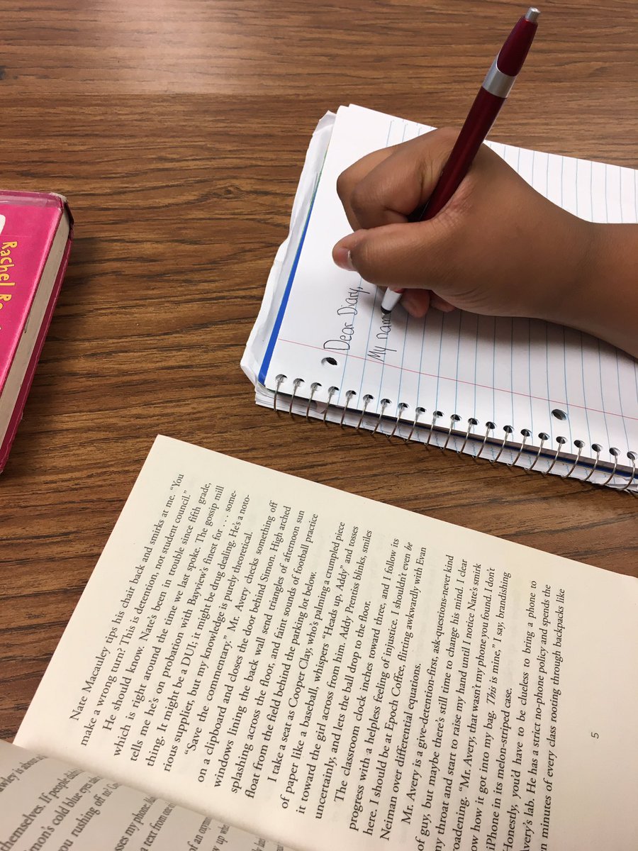 hannah_reiheld's tweet photo. #ChiefsRead !! And write! My reading chiefs are writing diary entries from the POV of the characters in their books. Fits right in with Diary of Anne Frank that we are starting, and holds them accountable with the books they’re supposed to be reading independently. #nmbmchiefs https://t.co/1xfpRHzObb
