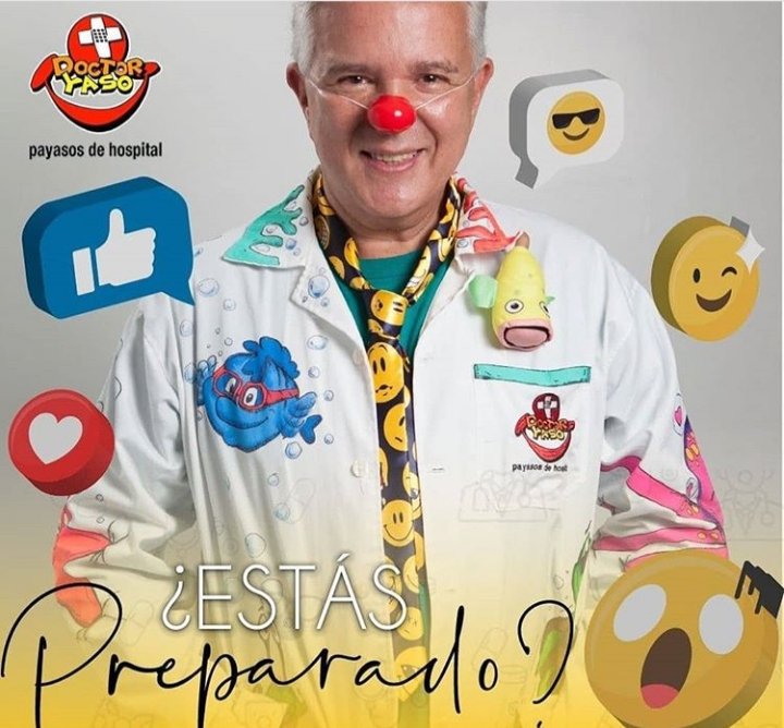 tequeyaso's tweet photo. ¡Estamos Felices! Mañana 29 de Octubre les mostraremos las sorpresas que tenemos preparadas para ustedes. #DoctorYaso #payasosdehospital #Voluntarios #Sorpresas https://t.co/HIK1mrGd0Y