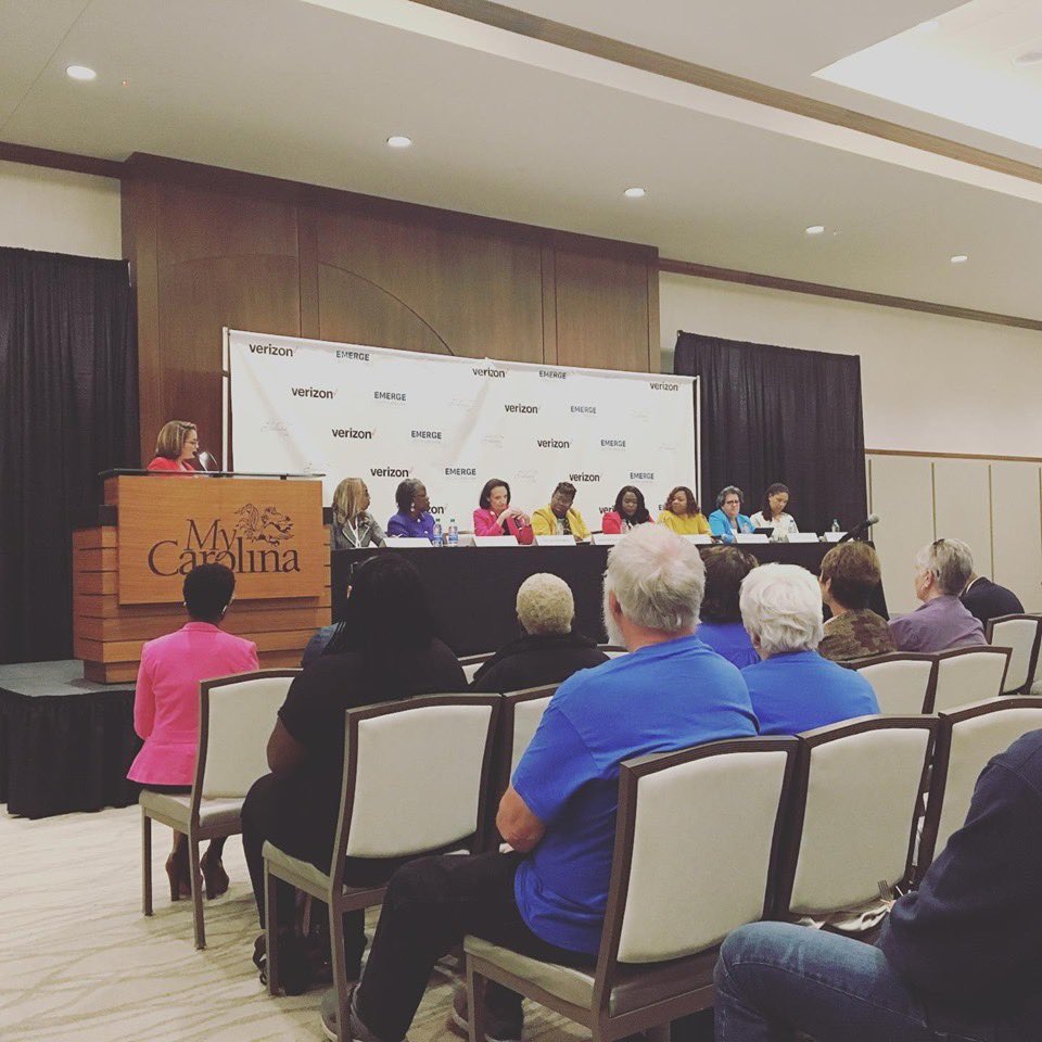 Pastides Alumni Center (@uofscalumcenter) on Twitter photo Heard from a distinguished group of community leaders in the Alumni Center for the “All Politics Are Local” panel to inform, connect and engage women to leadership.
📸 <a href="/teamTENTH/">The Talented Tenth</a> Heard from a distinguished group of community leaders in the Alumni Center for the “All Politics Are Local” panel to inform, connect and engage women to leadership.
📸 <a href="/teamTENTH/">The Talented Tenth</a>