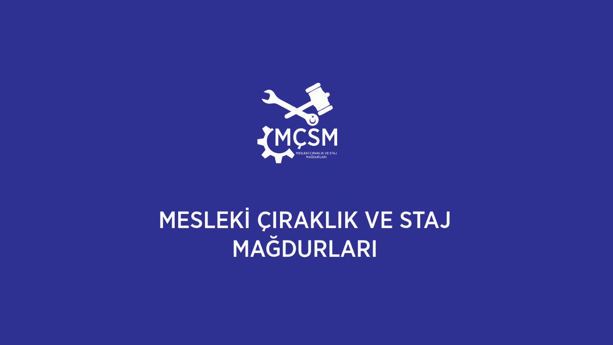 @fethigurer @MelahatAkta1 #stajsskbaşlangıcıolsun #stajmağdurları