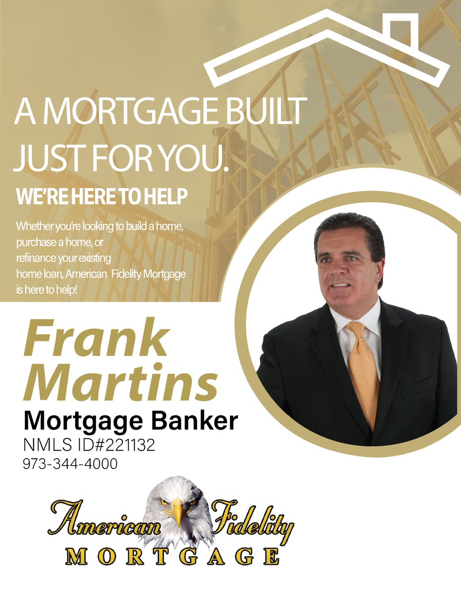 AFM_Lending's tweet photo. If you need any help with your mortgage I am here to help! Contact me at 973-344-4000! #AmericanFidelityMortgage https://t.co/I2CpkuQEmt