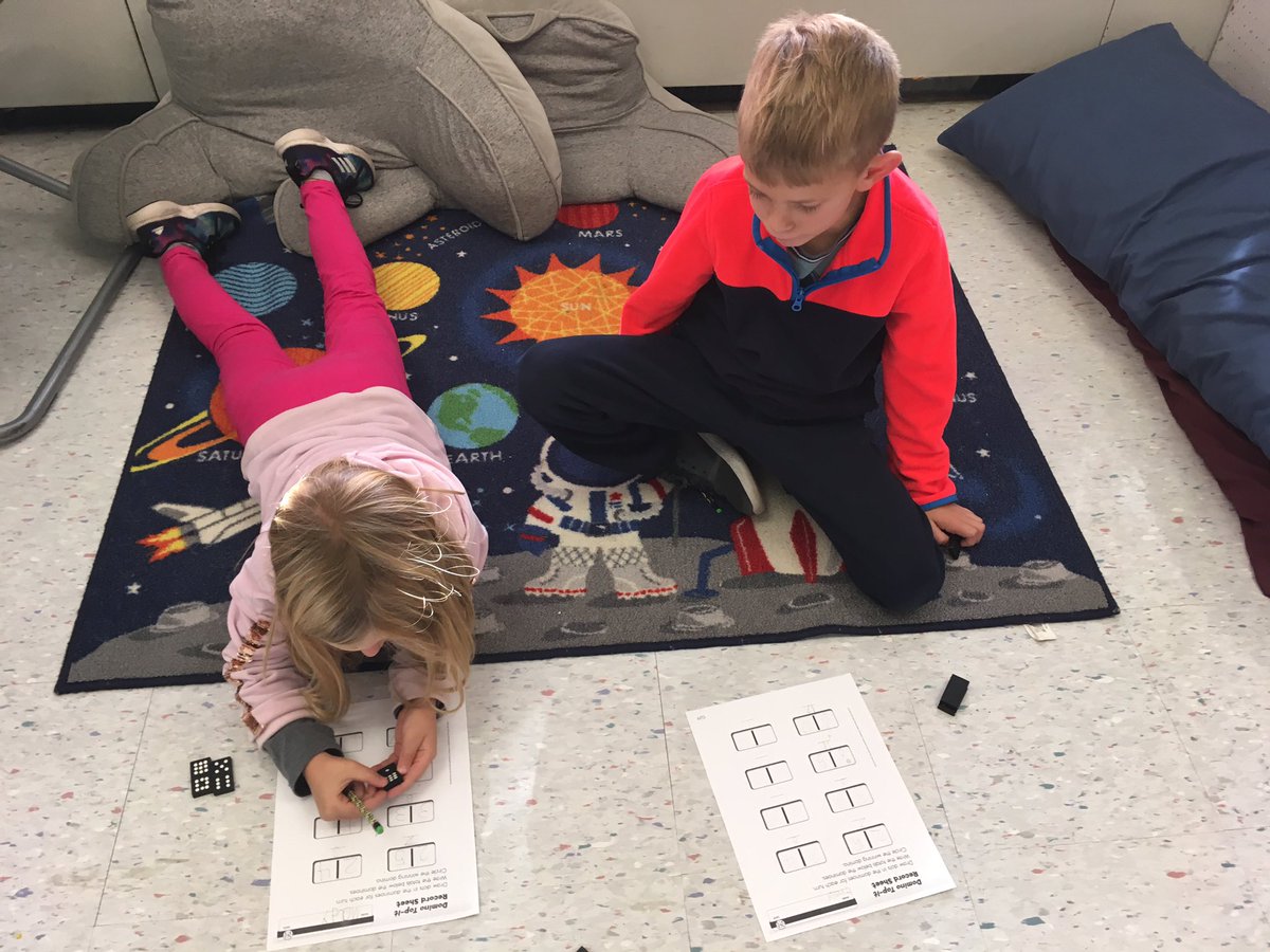 Domino Top It! Looking at two parts of the domino to find the total. <a href="/SASD_SalfordHil/">Salford Hills Elem</a>