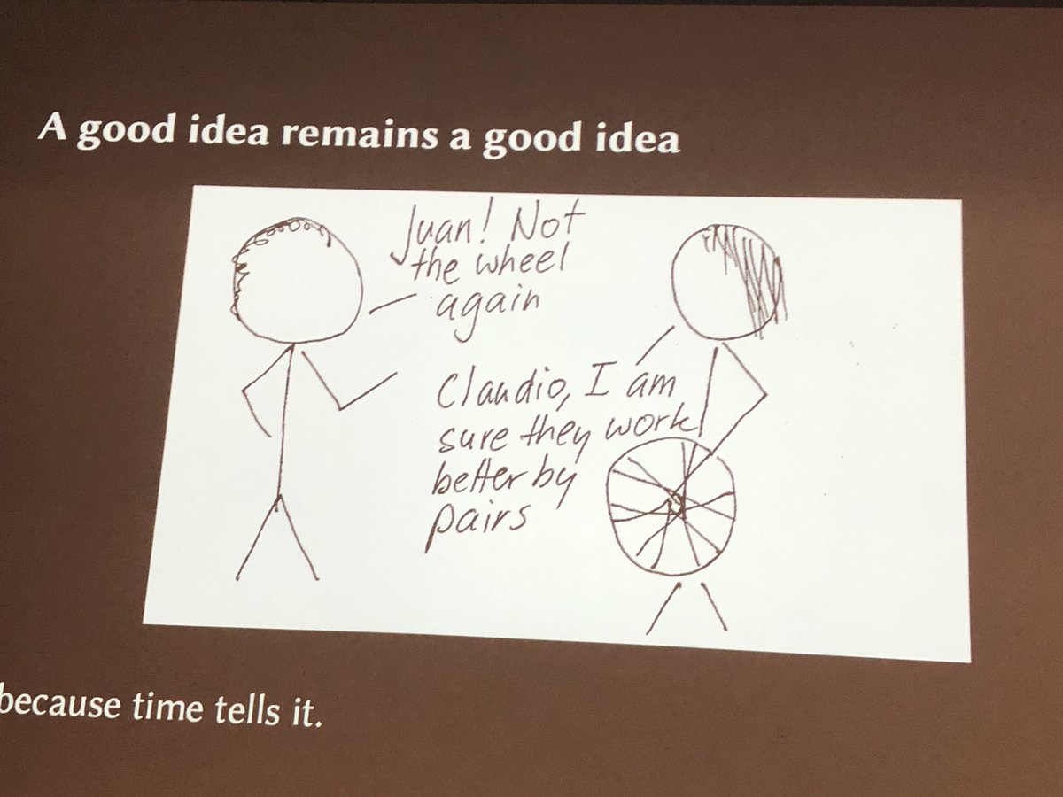 jahendler's tweet image. Important observation by Jerome Euzenat at #iswc2019 #iswc_conf keynote
