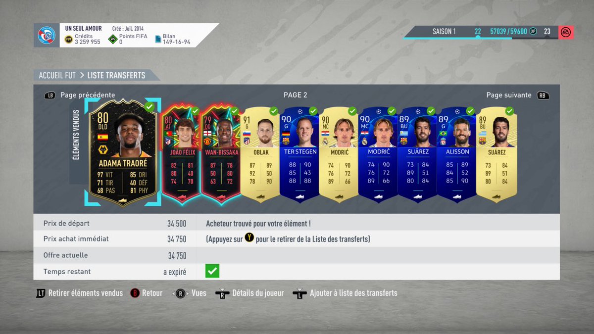 clopiboys's tweet photo. Quelques ventes de ce joli lundi en #TechAvion et #TechUCL ➡️📈 #FIFA20 1/2 https://t.co/CqLGLdIig3