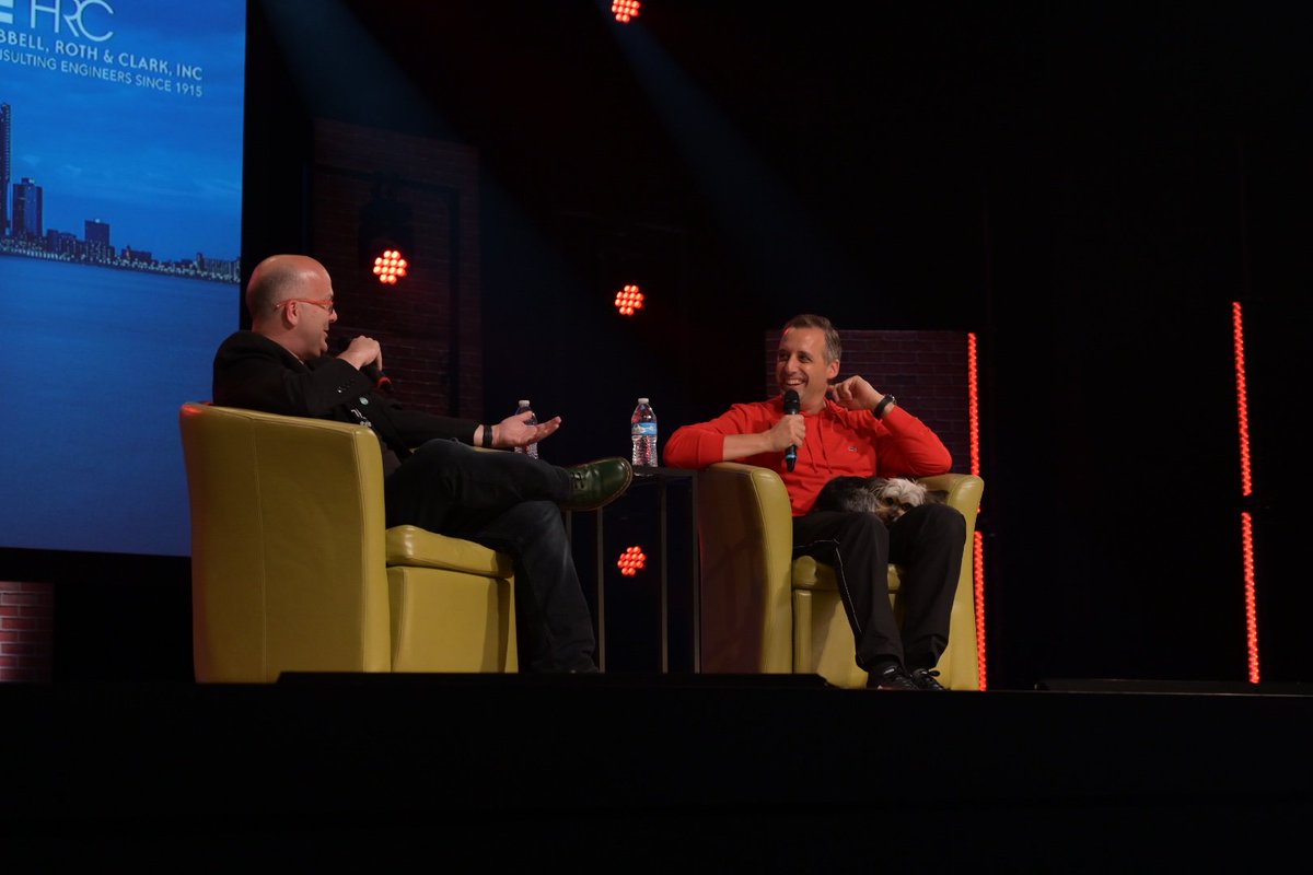 HeroRoundTable's tweet photo. A really wonderful, heartfelt, funny conversation with @Joe_Gatto, the #HeroRT's favorite Impractical Joker who keeps inviting himself back to Michigan year after year. And, of course, Spumoni!
@truTVjokers https://t.co/CtmNEWND2i