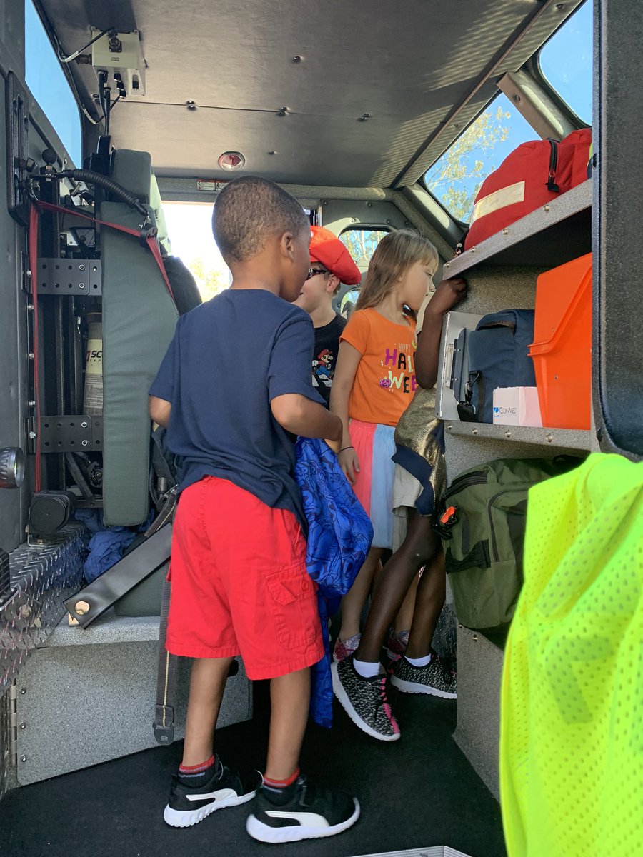 fletcj15's tweet photo. We had a wonderful visit from the Naples Fire Department today! 🚒 @BCEBobcat https://t.co/VBa517GcDl
