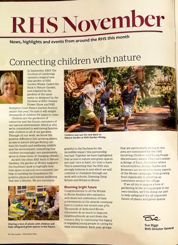 There's been a lot of media coverage of the "Back to Nature" garden at <a href="/RHSWisley/">RHS Garden Wisley</a> that has made mention of the Duchess of Cambridge, but failed to mention the very important co-designers <a href="/davies_white/">Adam White PPLI & Andrée Davies</a>. I somehow didn't expect <a href="/The_RHS/">The RHS</a> "The Garden" magazine to do the same ☹️