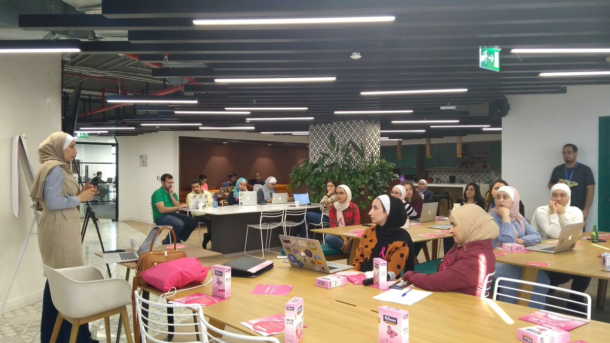 ExpediaJo's tweet photo. Part of celebrating Pinktober, Expedia Group Jordan collaborated with KHCC to share awareness and knowledge about breast cancer to the office employees
#LifeAtExpediaGroup #ExpediaJo #pinktober https://t.co/enYrPH0qeq